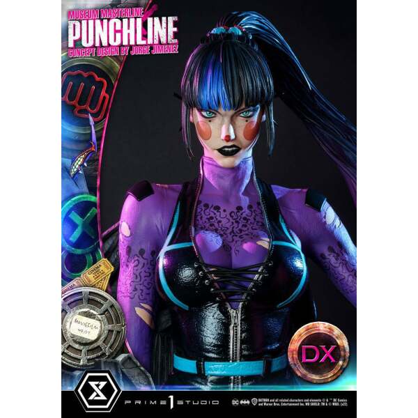 Estatua Punchline Deluxe Bonus Version Concept Design by Jorge Jimenez DC Comics 1/3 85 cm - Collector4U.com