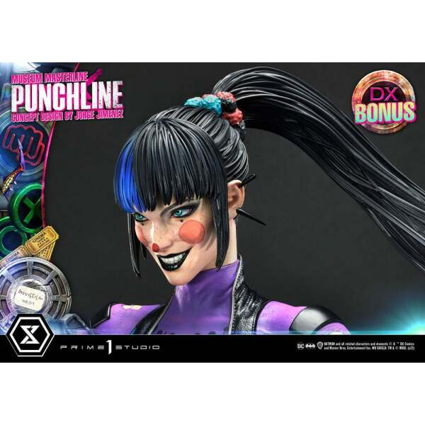 Estatua Punchline Deluxe Bonus Version Concept Design by Jorge Jimenez DC Comics 1/3 85 cm - Collector4U.com