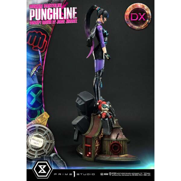 Estatua Punchline Deluxe Bonus Version Concept Design by Jorge Jimenez DC Comics 1/3 85 cm - Collector4U.com