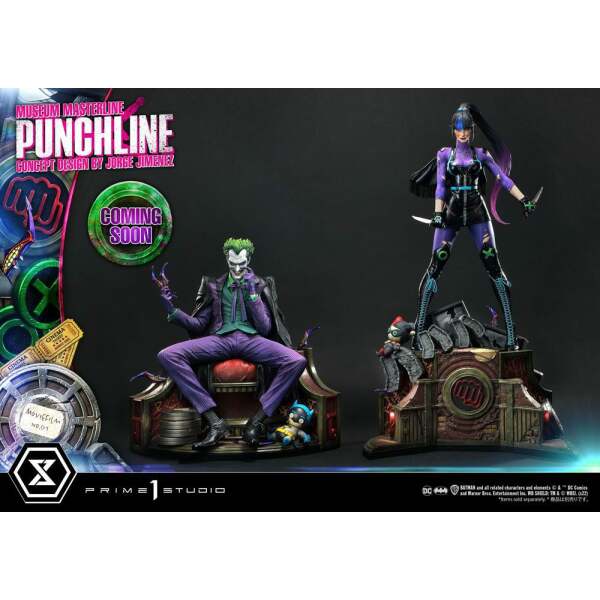 Estatua Punchline Concept Design by Jorge Jimenez DC Comics 1/3 85 cm - Collector4U.com