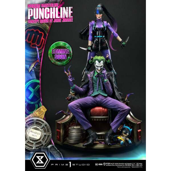 Estatua Punchline Concept Design by Jorge Jimenez DC Comics 1/3 85 cm - Collector4U.com