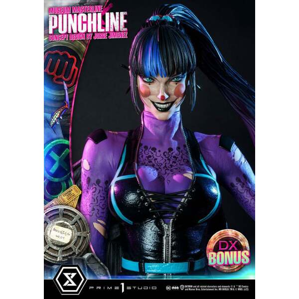 Estatua Punchline Deluxe Bonus Version Concept Design by Jorge Jimenez DC Comics 1/3 85 cm - Collector4U.com