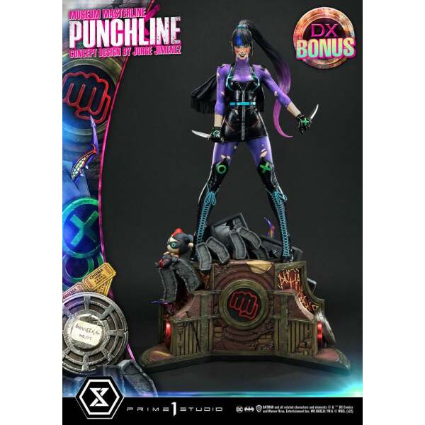 Estatua Punchline Deluxe Bonus Version Concept Design by Jorge Jimenez DC Comics 1/3 85 cm - Collector4U.com