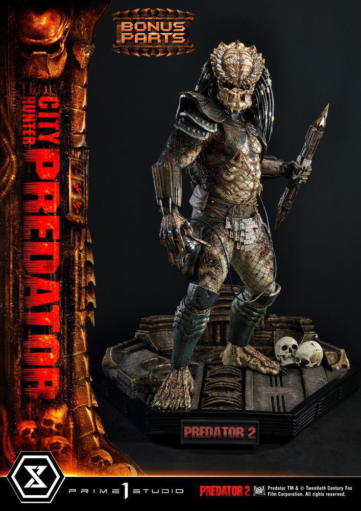 Estatua City Hunter Predator Deluxe Predator 2 Museum Masterline 1/3 Bonus Version 105 cm Prime 1 Studio