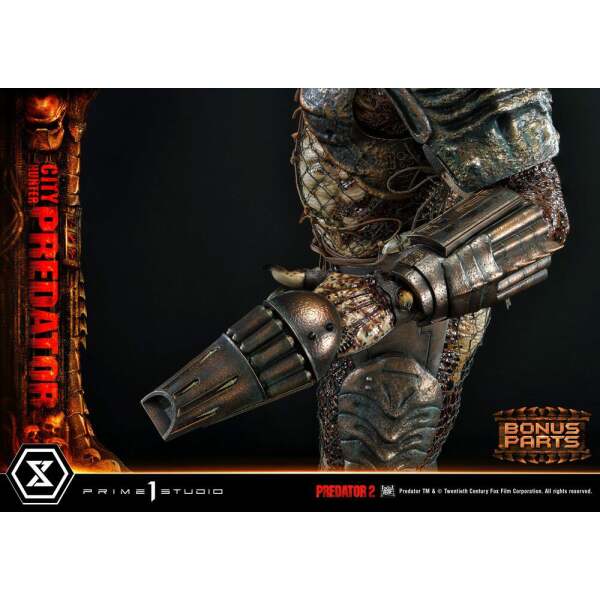 Estatua City Hunter Predator Deluxe Predator 2 Museum Masterline 1/3 Bonus Version 105 cm Prime 1 Studio - Collector4U.com