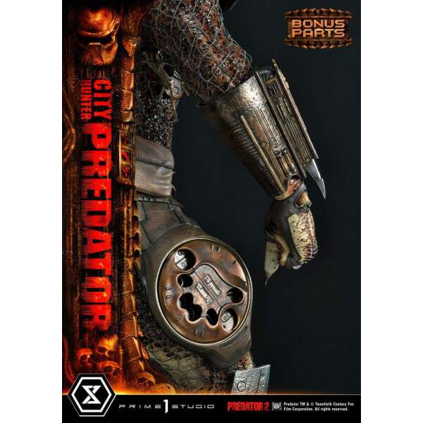 Estatua City Hunter Predator Deluxe Predator 2 Museum Masterline 1/3 Bonus Version 105 cm Prime 1 Studio - Collector4U.com