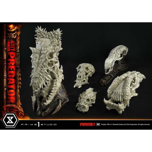 Estatua City Hunter Predator Predator 2 Museum Masterline 1/3 Ultimate Bonus Version 105 cm Prime 1 Studio - Collector4U.com