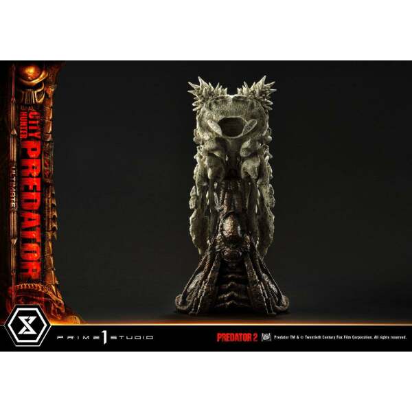 Estatua City Hunter Predator Predator 2 Museum Masterline 1/3 Ultimate Bonus Version 105 cm Prime 1 Studio - Collector4U.com