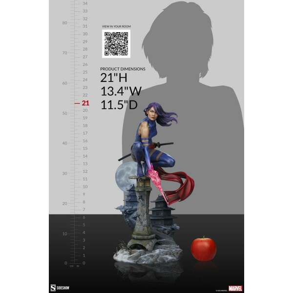 Estatua Psylocke Marvel Premium Format 1/4 53 cm Sideshow - Collector4U.com