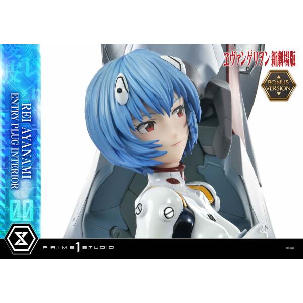 Estatua Rei Ayanami Bonus Version Rebuild of Evangelion 1/4 66 cm - Collector4u.com