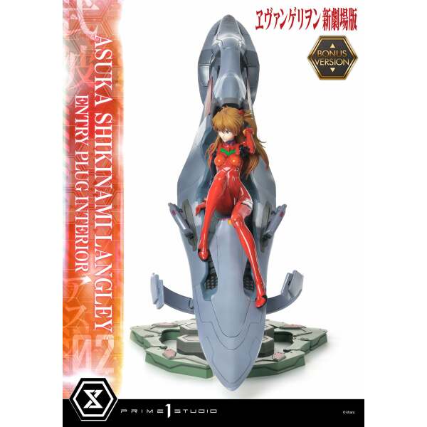 Estatua Asuka Shikinami Langley Bonus Version Rebuild of Evangelion 1/4 66 cm - Collector4u.com