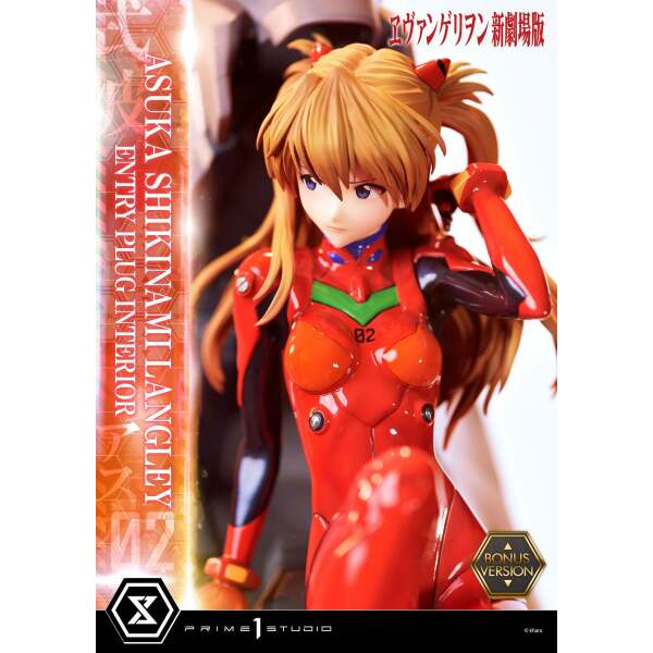 Estatua Asuka Shikinami Langley Bonus Version Rebuild of Evangelion 1/4 66 cm - Collector4u.com