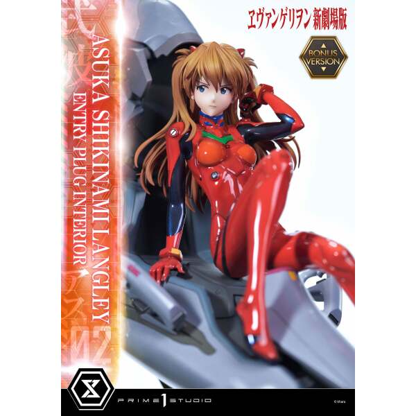 Estatua Asuka Shikinami Langley Bonus Version Rebuild of Evangelion 1/4 66 cm - Collector4u.com