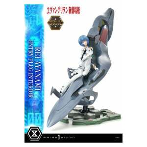 Estatua Rei Ayanami Bonus Version Rebuild Of Evangelion 1 4 66 Cm