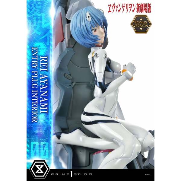 Estatua Rei Ayanami Bonus Version Rebuild of Evangelion 1/4 66 cm - Collector4u.com