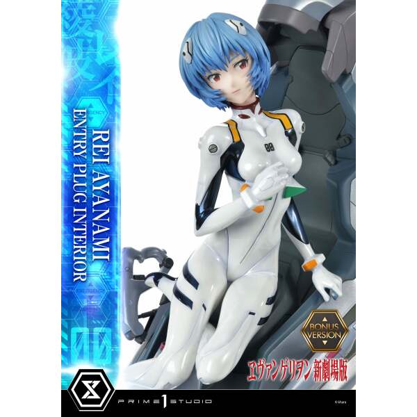 Estatua Rei Ayanami Bonus Version Rebuild of Evangelion 1/4 66 cm - Collector4u.com