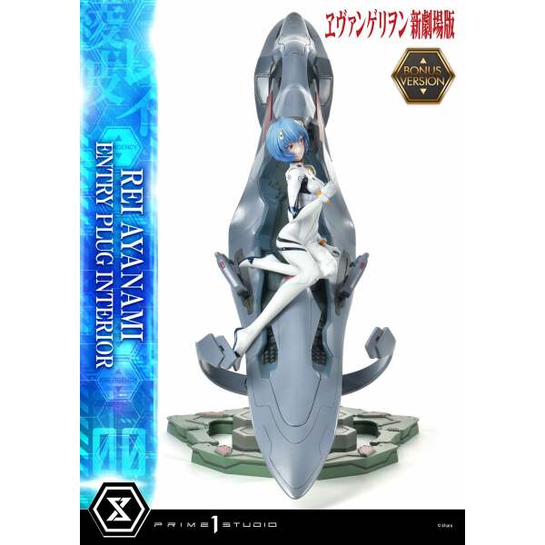 Estatua Rei Ayanami Bonus Version Rebuild of Evangelion 1/4 66 cm - Collector4u.com