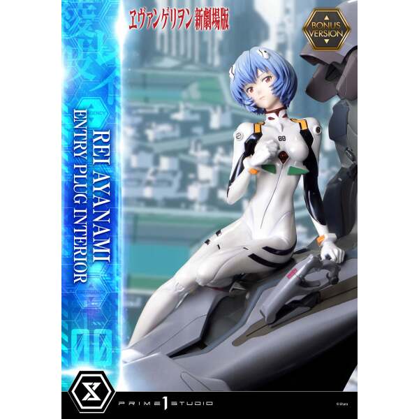 Estatua Rei Ayanami Bonus Version Rebuild of Evangelion 1/4 66 cm - Collector4u.com