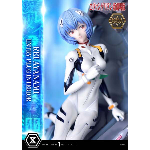 Estatua Rei Ayanami Bonus Version Rebuild of Evangelion 1/4 66 cm - Collector4u.com