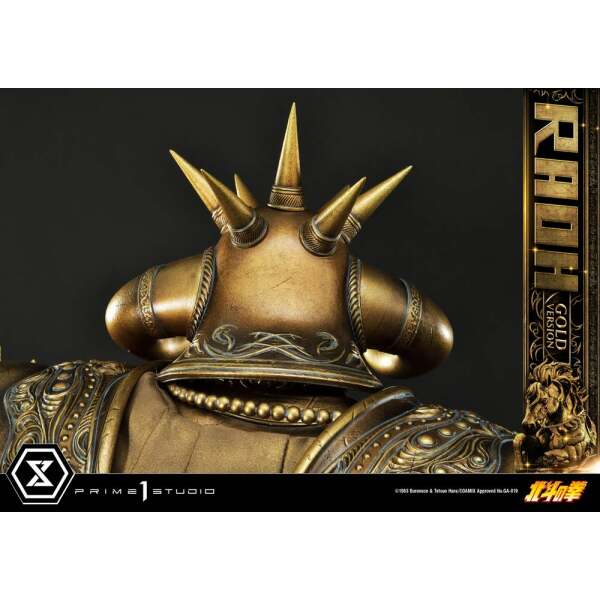 Estatua Raoh Gold Version Fist of the North Star 1/4 78 cm - Collector4U.com