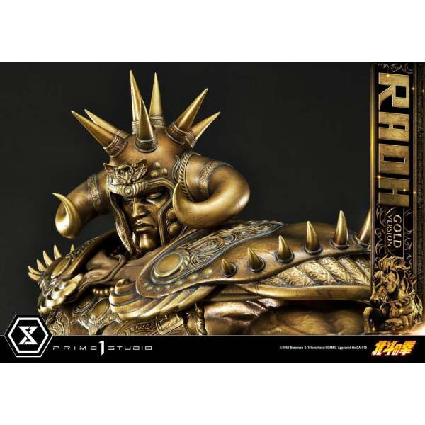 Estatua Raoh Gold Version Fist of the North Star 1/4 78 cm - Collector4U.com