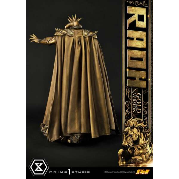 Estatua Raoh Gold Version Fist of the North Star 1/4 78 cm - Collector4U.com