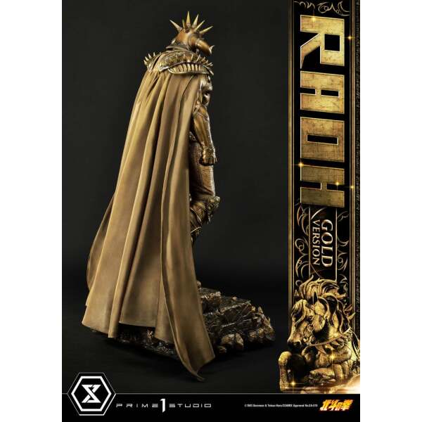 Estatua Raoh Gold Version Fist of the North Star 1/4 78 cm - Collector4U.com