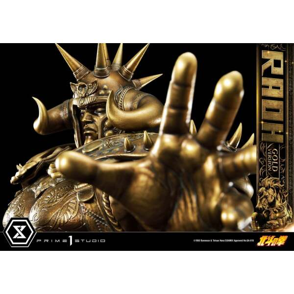 Estatua Raoh Gold Version Fist of the North Star 1/4 78 cm - Collector4U.com