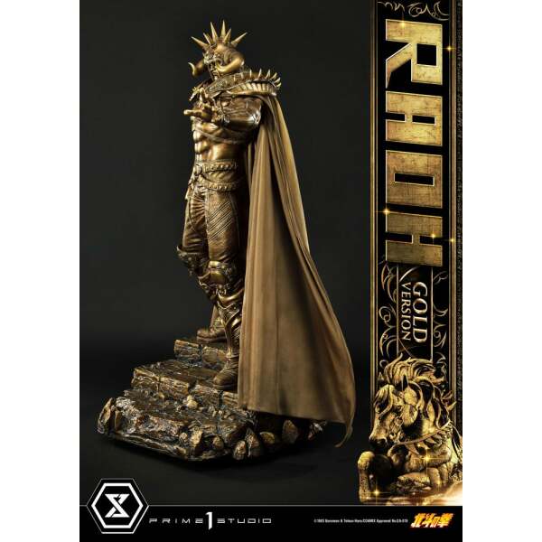 Estatua Raoh Gold Version Fist of the North Star 1/4 78 cm - Collector4U.com