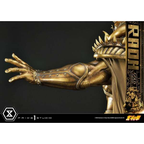 Estatua Raoh Gold Version Fist of the North Star 1/4 78 cm - Collector4U.com