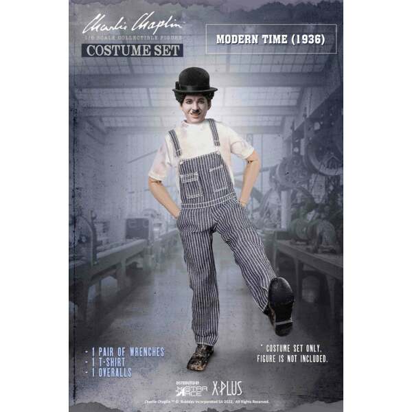 Accesorios Traje Worker Charlie Chaplin My Favourite Movie 1/6 - Collector4U.com