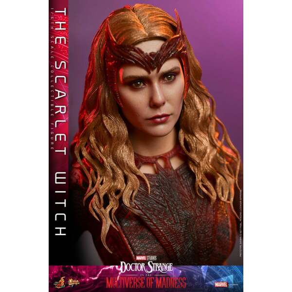 Figura The Scarlet Witch Doctor Strange en el Multiverso de la Locura Movie Masterpiece 1/6 28 cm Hot Toys - Collector4U.com