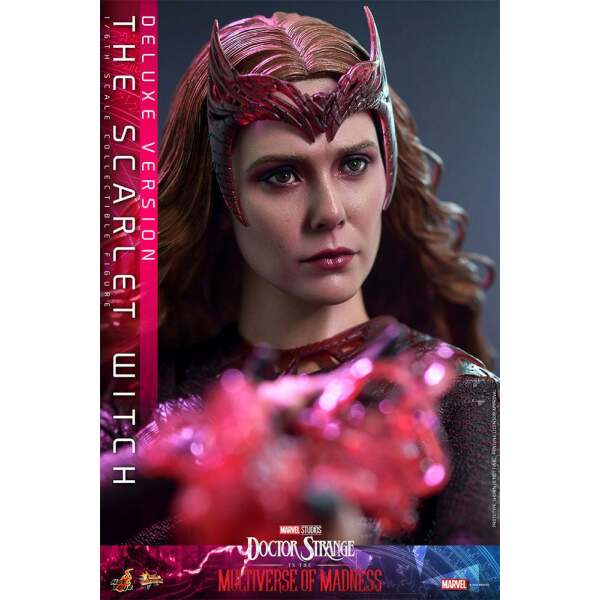 Figura The Scarlet Witch (Deluxe Version) Doctor Strange en el Multiverso de la Locura Movie Masterpiece 1/6  28 cm Hot Toys - Collector4U.com