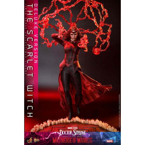 Figura The Scarlet Witch (Deluxe Version) Doctor Strange en el Multiverso de la Locura Movie Masterpiece 1/6  28 cm Hot Toys - Collector4U.com