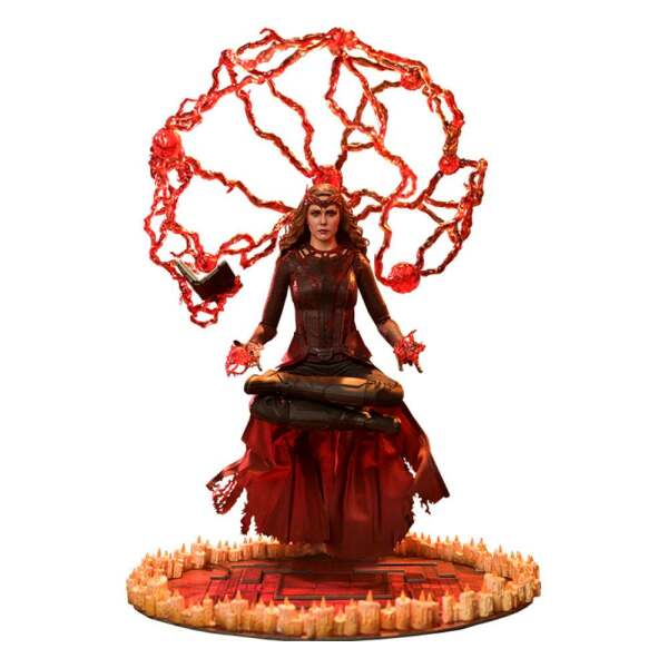 Figura The Scarlet Witch Deluxe Version Doctor Strange En El Multiverso De La Locura Movie Masterpiece 1 6 28 Cm Hot Toys 11