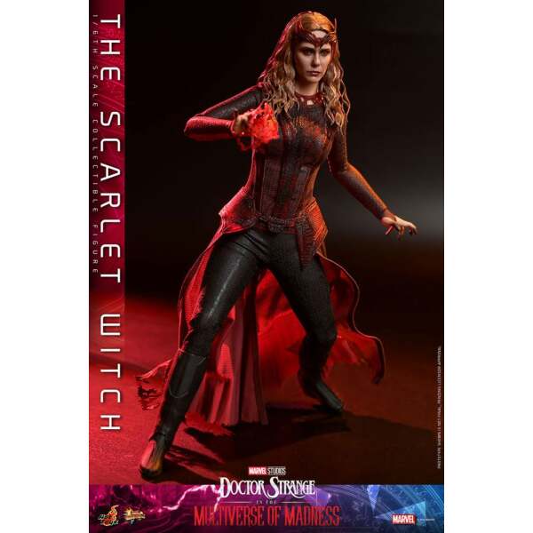 Figura The Scarlet Witch Doctor Strange en el Multiverso de la Locura Movie Masterpiece 1/6 28 cm Hot Toys - Collector4U.com