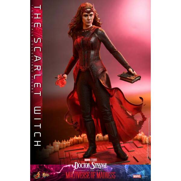 Figura The Scarlet Witch Doctor Strange en el Multiverso de la Locura Movie Masterpiece 1/6 28 cm Hot Toys - Collector4U.com