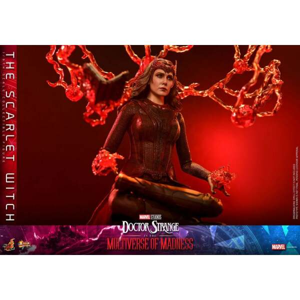 Figura The Scarlet Witch Doctor Strange en el Multiverso de la Locura Movie Masterpiece 1/6 28 cm Hot Toys - Collector4U.com