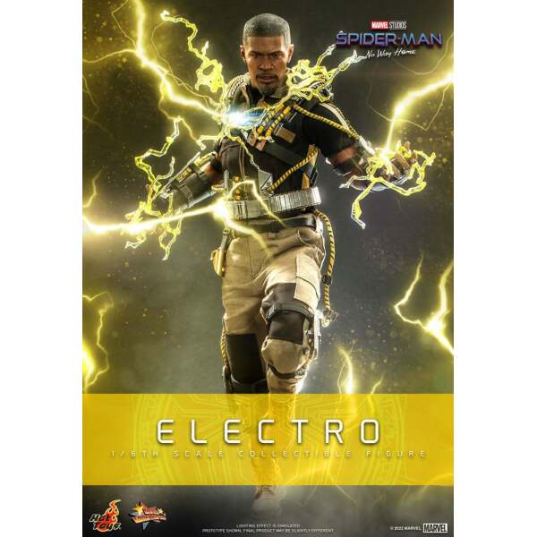 Figura Electro The Amazing Spider-Man 2 Movie Masterpiece 1/6 29 cm Hot Toys - Collector4U.com