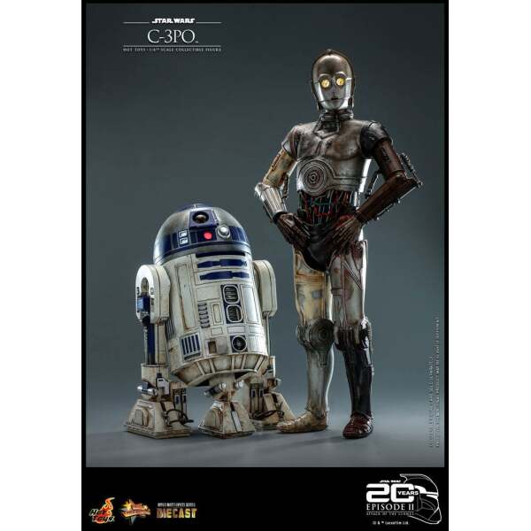 Figura C-3PO Star Wars: Episode II 1/6  29 cm Hot Toys - Collector4U.com