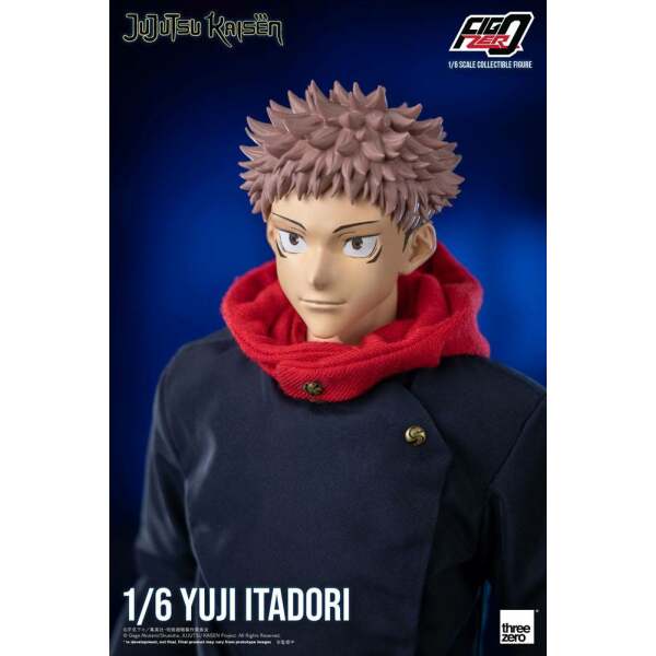 Figura FigZero Yuji Itadori Jujutsu Kaisen 1/6 29 cm ThreeZero - Collector4U.com