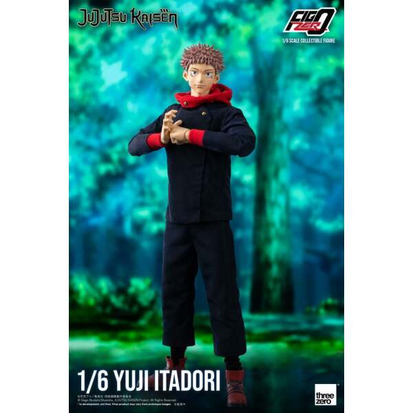 Figura FigZero Yuji Itadori Jujutsu Kaisen 1/6 29 cm ThreeZero - Collector4U.com