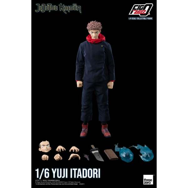 Figura FigZero Yuji Itadori Jujutsu Kaisen 1/6 29 cm ThreeZero - Collector4U.com