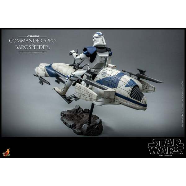 Figura Commander Appo & BARC Speeder Star Wars The Clone Wars 1/6 30 cm Hot Toys - Collector4U.com