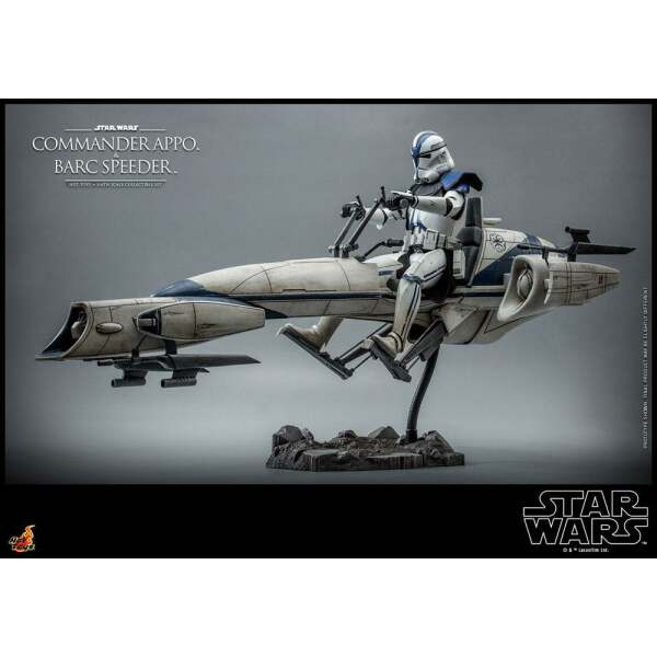 Figura Commander Appo & BARC Speeder Star Wars The Clone Wars 1/6 30 cm Hot Toys - Collector4U.com