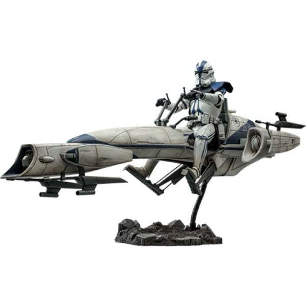 Figura Commander Appo Barc Speeder Star Wars The Clone Wars 1 6 30 Cm Hot Toys 9