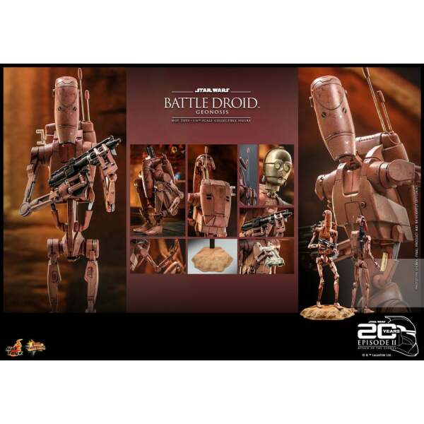 Figura Battle Droid (Geonosis) Star Wars: Episode II  1/6 31 cm Hot Toys - Collector4U.com