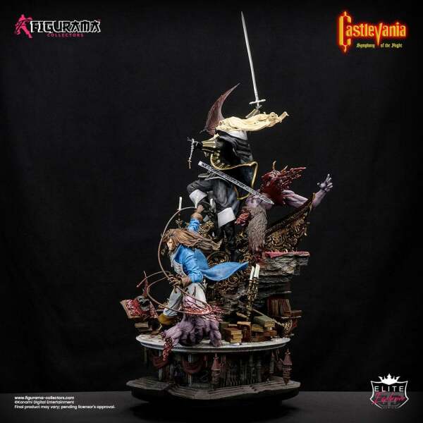 Estatua Elite Exclusive Alucard & Richter Belmont Castlevania: Symphony of the Night 1/6 91 cm - Collector4U.com