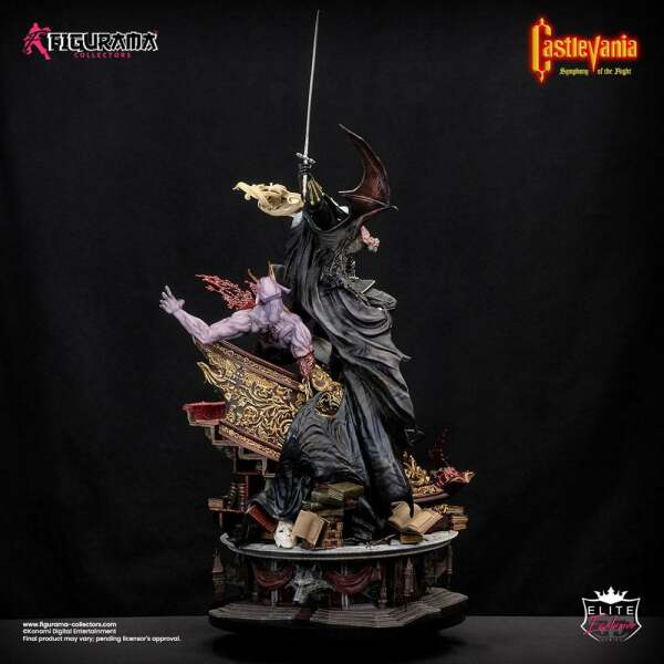 Estatua Elite Exclusive Alucard & Richter Belmont Castlevania: Symphony of the Night 1/6 91 cm - Collector4U.com