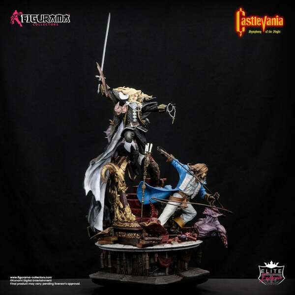 Estatua Elite Exclusive Alucard & Richter Belmont Castlevania: Symphony of the Night 1/6 91 cm - Collector4U.com